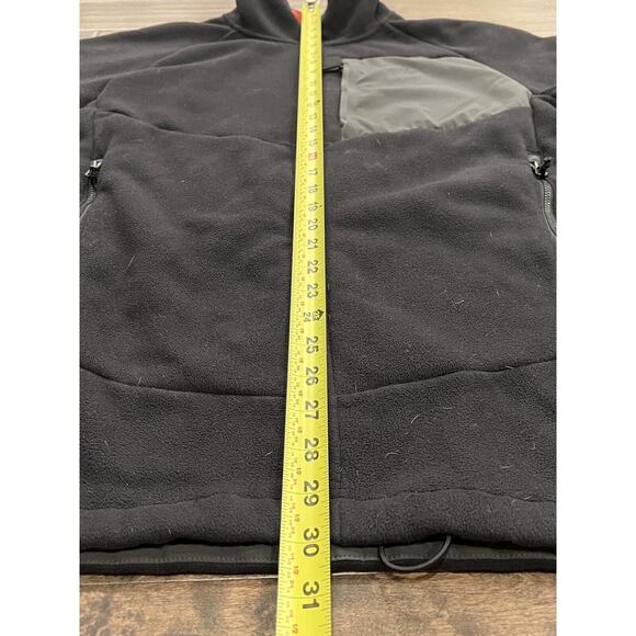 The North Face Mens Black ChImborazo Sherpa Lined Full Zip Fleece Jacket Size L - Picture 9 of 9